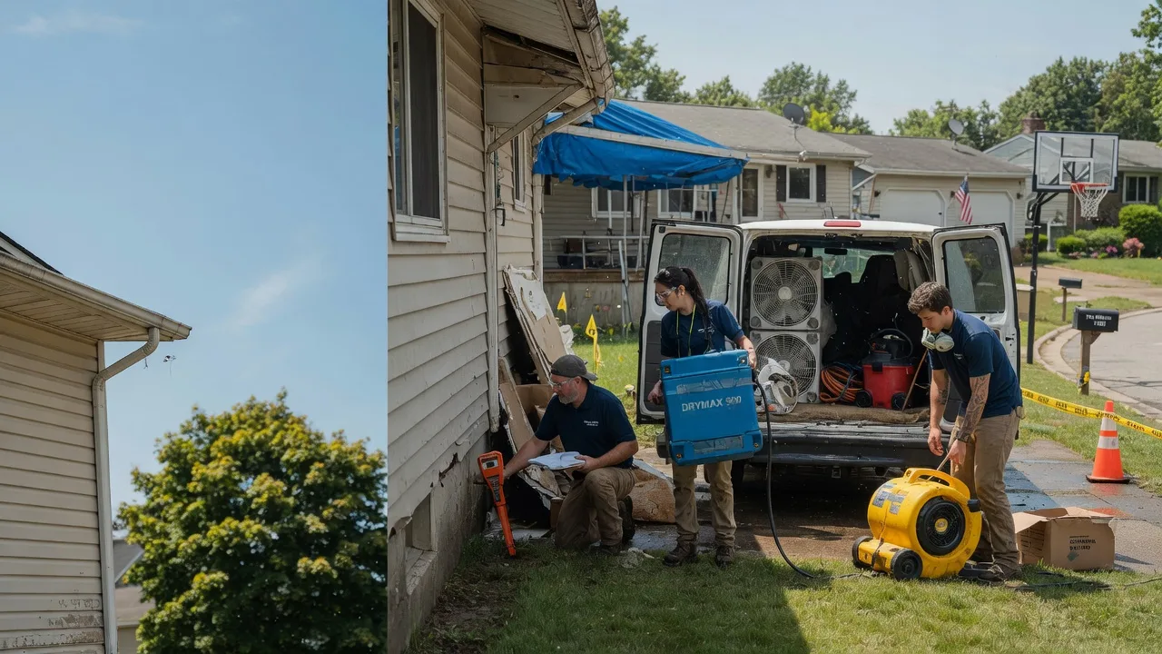 Ceiling Leak Cleanup in Melvin Village, NH near me